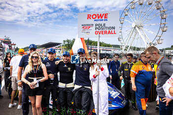 2024-06-29 - TotalEnergies, ambiance, starting grid, grille de depart, during the 2024 CrowdStrike 24 Hours of Spa, 2nd race of the 2024 GT World Challenge Europe Endurance Cup, from June 26 to 30, 2024 on Circuit de Spa-Francorchamps, in Stavelot, Belgium - AUTO - 2024 HOURS OF SPA - ENDURANCE - MOTORS