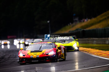 2024-06-29 - 51 PIER GUIDI Alessandro (ita), RIGON David (ita), ROVERA Alessio (ita), Ferrari 296 GT3, action during the 2024 CrowdStrike 24 Hours of Spa, 2nd race of the 2024 GT World Challenge Europe Endurance Cup, from June 26 to 30, 2024 on Circuit de Spa-Francorchamps, in Stavelot, Belgium - AUTO - 2024 HOURS OF SPA - ENDURANCE - MOTORS