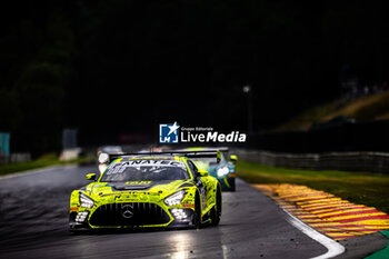 2024-06-29 - 02 GOUNON Jules (and), SCHILLER Fabian (deu), STOLZ Luca (deu), Mercedes AMG GT3 EVO, action during the 2024 CrowdStrike 24 Hours of Spa, 2nd race of the 2024 GT World Challenge Europe Endurance Cup, from June 26 to 30, 2024 on Circuit de Spa-Francorchamps, in Stavelot, Belgium - AUTO - 2024 HOURS OF SPA - ENDURANCE - MOTORS