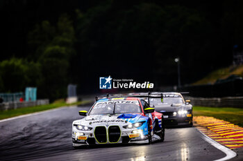 2024-06-29 - 46 MARCIELLO Raffaele (che), MARTIN Maxime (bel), ROSSI Valentino (ita), BMW M4 GT3, action during the 2024 CrowdStrike 24 Hours of Spa, 2nd race of the 2024 GT World Challenge Europe Endurance Cup, from June 26 to 30, 2024 on Circuit de Spa-Francorchamps, in Stavelot, Belgium - AUTO - 2024 HOURS OF SPA - ENDURANCE - MOTORS