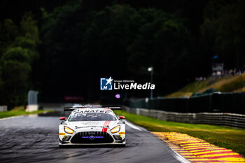 2024-06-29 - 130 JUNCADELLA Daniel (esp), VESTI Frederik (dnk), ARON Ralf (est), Mercedes AMG GT3 EVO, action during the 2024 CrowdStrike 24 Hours of Spa, 2nd race of the 2024 GT World Challenge Europe Endurance Cup, from June 26 to 30, 2024 on Circuit de Spa-Francorchamps, in Stavelot, Belgium - AUTO - 2024 HOURS OF SPA - ENDURANCE - MOTORS