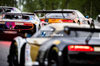 2024-06-29 - 93 FROGGATT Christopher (gbr), HUI Jonathan (hkg), CHEEVER Eddie (ita), WADOUX Lilou (fra), Ferrari 296 GT3, action during the 2024 CrowdStrike 24 Hours of Spa, 2nd race of the 2024 GT World Challenge Europe Endurance Cup, from June 26 to 30, 2024 on Circuit de Spa-Francorchamps, in Stavelot, Belgium - AUTO - 2024 HOURS OF SPA - ENDURANCE - MOTORS