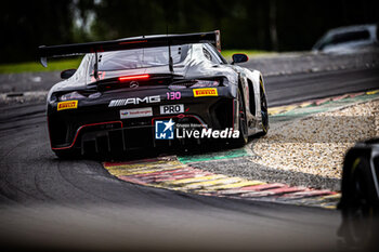 2024-06-29 - 130 JUNCADELLA Daniel (esp), VESTI Frederik (dnk), ARON Ralf (est), Mercedes AMG GT3 EVO, action during the 2024 CrowdStrike 24 Hours of Spa, 2nd race of the 2024 GT World Challenge Europe Endurance Cup, from June 26 to 30, 2024 on Circuit de Spa-Francorchamps, in Stavelot, Belgium - AUTO - 2024 HOURS OF SPA - ENDURANCE - MOTORS