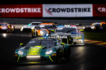 2024-06-29 - 07 DRUDI Mattia (smr), THIM Nicki (dnk), SORENSEN Marco (dnk), Aston Martin Vantage AMR GT3 EVO, action during the 2024 CrowdStrike 24 Hours of Spa, 2nd race of the 2024 GT World Challenge Europe Endurance Cup, from June 26 to 30, 2024 on Circuit de Spa-Francorchamps, in Stavelot, Belgium - AUTO - 2024 HOURS OF SPA - ENDURANCE - MOTORS