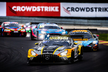 2024-06-29 - 10 PANIS Aurelien (fra), GAZEAU Cesar (fra), MEYUHAS Roee (usa), BAUD Sebastien (fra), Mercedes AMG GT3 EVO, action during the 2024 CrowdStrike 24 Hours of Spa, 2nd race of the 2024 GT World Challenge Europe Endurance Cup, from June 26 to 30, 2024 on Circuit de Spa-Francorchamps, in Stavelot, Belgium - AUTO - 2024 HOURS OF SPA - ENDURANCE - MOTORS