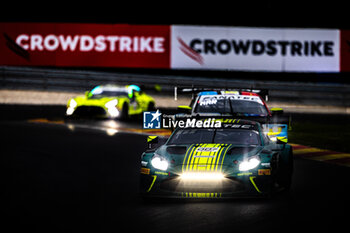 2024-06-29 - 07 DRUDI Mattia (smr), THIM Nicki (dnk), SORENSEN Marco (dnk), Aston Martin Vantage AMR GT3 EVO, action during the 2024 CrowdStrike 24 Hours of Spa, 2nd race of the 2024 GT World Challenge Europe Endurance Cup, from June 26 to 30, 2024 on Circuit de Spa-Francorchamps, in Stavelot, Belgium - AUTO - 2024 HOURS OF SPA - ENDURANCE - MOTORS