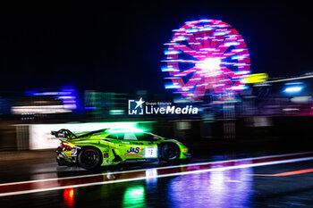 2024-06-30 - 19 LLARENA Mateo (ita), COOK Hugo (gbr), QUARAJOULI Haytham (kwt), MOULIN Baptiste (bel), Lamborghini Huracan GT3 EVO 2, pitlane, during the 2024 CrowdStrike 24 Hours of Spa, 2nd race of the 2024 GT World Challenge Europe Endurance Cup, from June 26 to 30, 2024 on Circuit de Spa-Francorchamps, in Stavelot, Belgium - AUTO - 2024 HOURS OF SPA - ENDURANCE - MOTORS