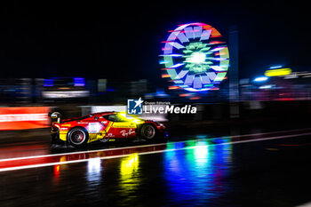 2024-06-30 - 51 PIER GUIDI Alessandro (ita), RIGON David (ita), ROVERA Alessio (ita), Ferrari 296 GT3, pitlane, during the 2024 CrowdStrike 24 Hours of Spa, 2nd race of the 2024 GT World Challenge Europe Endurance Cup, from June 26 to 30, 2024 on Circuit de Spa-Francorchamps, in Stavelot, Belgium - AUTO - 2024 HOURS OF SPA - ENDURANCE - MOTORS