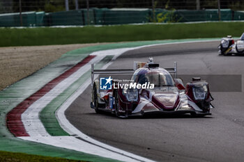 2024-07-04 - 27 HEINEMEIER HANSSON David (dnk), PINO Nico (gbr), STEVENS Will (gbr), Nielsen Racing, Oreca 07 - Gibson, action during the 4 Hours of Imola 2024, 3rd round of the 2024 European Le Mans Series on the Autodromo Internazionale Enzo e Dino Ferrari from July 5 to 7, 2024 in Imola, Italy - AUTO - ELMS - 4 HOURS OF IMOLA 2024 - ENDURANCE - MOTORS