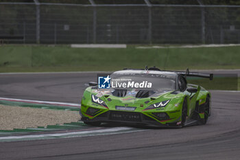 2024-07-04 - 63 HAMAGUCHI Hiroshi (jpn), JEFFERIES Axcil (zwe), CALDARELLI Andrea (mco), Iron Lynx, Lamborghini Huracan LMGT3 Evo2, action during the 4 Hours of Imola 2024, 3rd round of the 2024 European Le Mans Series on the Autodromo Internazionale Enzo e Dino Ferrari from July 5 to 7, 2024 in Imola, Italy - AUTO - ELMS - 4 HOURS OF IMOLA 2024 - ENDURANCE - MOTORS