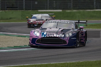 2024-07-04 - 97 BERRY Martin (sgp), HANAFIN Lorcan (gbr), ADAM Jonathan (gbr), Grid Motorsport by TF, Aston Martin Vantage AMR LMGT3, action during the 4 Hours of Imola 2024, 3rd round of the 2024 European Le Mans Series on the Autodromo Internazionale Enzo e Dino Ferrari from July 5 to 7, 2024 in Imola, Italy - AUTO - ELMS - 4 HOURS OF IMOLA 2024 - ENDURANCE - MOTORS