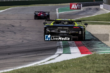 2024-07-05 - 57 KIMURA Takeshi (jpn), MASSON Esteban (fra), SERRA Daniel (bra), Kessel Racing, Ferrari 296 LMGT3, action during the 4 Hours of Imola 2024, 3rd round of the 2024 European Le Mans Series on the Autodromo Internazionale Enzo e Dino Ferrari from July 5 to 7, 2024 in Imola, Italy - AUTO - ELMS - 4 HOURS OF IMOLA 2024 - ENDURANCE - MOTORS