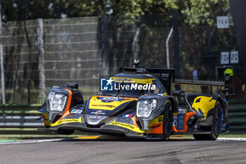 2024-07-05 - 65 MALDONADO Manuel (gbr), MILESI Charles (fra), LECLERC Arthur (mco), Panis Racing, Oreca 07 - Gibson, action during the 4 Hours of Imola 2024, 3rd round of the 2024 European Le Mans Series on the Autodromo Internazionale Enzo e Dino Ferrari from July 5 to 7, 2024 in Imola, Italy - AUTO - ELMS - 4 HOURS OF IMOLA 2024 - ENDURANCE - MOTORS