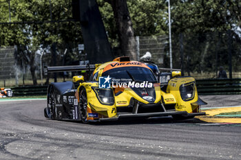 2024-07-05 - 08 GERBI Julien (dza), PINHEIRO Bernardo (prt), HENRION Gillian (fra), Team Virage, Ligier JS P320 - Nissan, actio during the 4 Hours of Imola 2024, 3rd round of the 2024 European Le Mans Series on the Autodromo Internazionale Enzo e Dino Ferrari from July 5 to 7, 2024 in Imola, Italy - AUTO - ELMS - 4 HOURS OF IMOLA 2024 - ENDURANCE - MOTORS