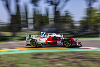 2024-07-05 - 27 HEINEMEIER HANSSON David (dnk), PINO Nico (gbr), STEVENS Will (gbr), Nielsen Racing, Oreca 07 - Gibson, action during the 4 Hours of Imola 2024, 3rd round of the 2024 European Le Mans Series on the Autodromo Internazionale Enzo e Dino Ferrari from July 5 to 7, 2024 in Imola, Italy - AUTO - ELMS - 4 HOURS OF IMOLA 2024 - ENDURANCE - MOTORS