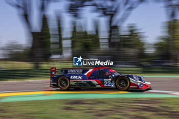 2024-07-05 - 22 UGRAN Filip (rou), SATO Marino (jpn), HANLEY Ben (gbr) United Autosports, Oreca 07 - Gibson, action during the 4 Hours of Imola 2024, 3rd round of the 2024 European Le Mans Series on the Autodromo Internazionale Enzo e Dino Ferrari from July 5 to 7, 2024 in Imola, Italy - AUTO - ELMS - 4 HOURS OF IMOLA 2024 - ENDURANCE - MOTORS