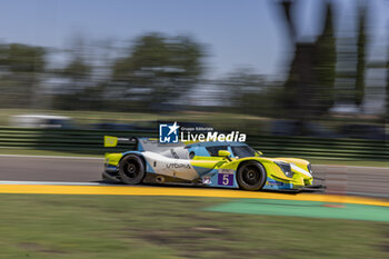 2024-07-05 - 05 DAYSON James (can), ALI Daniel (can), VOISIN Bailey (gbr), RLR M Sport, Ligier JS P320 - Nissan, action during the 4 Hours of Imola 2024, 3rd round of the 2024 European Le Mans Series on the Autodromo Internazionale Enzo e Dino Ferrari from July 5 to 7, 2024 in Imola, Italy - AUTO - ELMS - 4 HOURS OF IMOLA 2024 - ENDURANCE - MOTORS