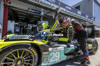 2024-07-05 - SAUCY Grégoire (swi), Richard Mille by TDS, Oreca 07 - Gibson, portrait during the 4 Hours of Imola 2024, 3rd round of the 2024 European Le Mans Series on the Autodromo Internazionale Enzo e Dino Ferrari from July 5 to 7, 2024 in Imola, Italy - AUTO - ELMS - 4 HOURS OF IMOLA 2024 - ENDURANCE - MOTORS