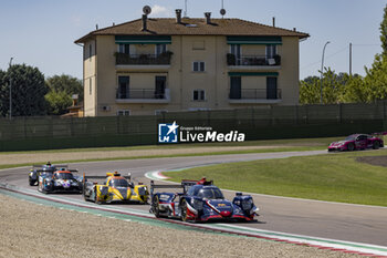 2024-07-05 - 23 GARG Bijou (usa), SCHERER Fabio (swi), DI RESTA Paul (gbr), United Autosports, Oreca 07 - Gibson, action during the 4 Hours of Imola 2024, 3rd round of the 2024 European Le Mans Series on the Autodromo Internazionale Enzo e Dino Ferrari from July 5 to 7, 2024 in Imola, Italy - AUTO - ELMS - 4 HOURS OF IMOLA 2024 - ENDURANCE - MOTORS