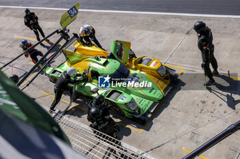 2024-07-06 - 34 GRAY Oliver (gbr), NOVALAK Clément (fra), GHIOTTO Luca (ita), Inter Europol Competition, Oreca 07 - Gibson, action during the 4 Hours of Imola 2024, 3rd round of the 2024 European Le Mans Series on the Autodromo Internazionale Enzo e Dino Ferrari from July 5 to 7, 2024 in Imola, Italy - AUTO - ELMS - 4 HOURS OF IMOLA 2024 - ENDURANCE - MOTORS