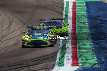 2024-07-06 - 59 DEBOER Derek (usa), STEVENSON Casper (gbr), HASSE-CLOT Valentin, Racing Spirit of Leman, Aston Martin Vantage AMR LMGT3, actionduring the 4 Hours of Imola 2024, 3rd round of the 2024 European Le Mans Series on the Autodromo Internazionale Enzo e Dino Ferrari from July 5 to 7, 2024 in Imola, Italy - AUTO - ELMS - 4 HOURS OF IMOLA 2024 - ENDURANCE - MOTORS