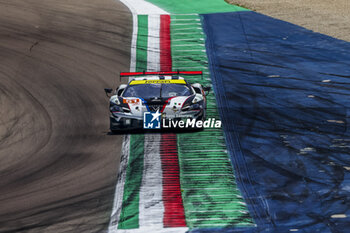 2024-07-06 - 51 SAMANI Charles-Henri (fra), COLLARD Emmanuel (fra), VARRONE Nicolas (arg), AF Corse, Ferrari 296 LMGT3, actionduring the 4 Hours of Imola 2024, 3rd round of the 2024 European Le Mans Series on the Autodromo Internazionale Enzo e Dino Ferrari from July 5 to 7, 2024 in Imola, Italy - AUTO - ELMS - 4 HOURS OF IMOLA 2024 - ENDURANCE - MOTORS