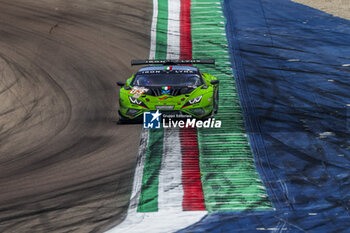 2024-07-06 - 63 HAMAGUCHI Hiroshi (jpn), JEFFERIES Axcil (zwe), CALDARELLI Andrea (mco), Iron Lynx, Lamborghini Huracan LMGT3 Evo2, actionduring the 4 Hours of Imola 2024, 3rd round of the 2024 European Le Mans Series on the Autodromo Internazionale Enzo e Dino Ferrari from July 5 to 7, 2024 in Imola, Italy - AUTO - ELMS - 4 HOURS OF IMOLA 2024 - ENDURANCE - MOTORS