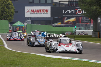 2024-07-07 - 14 EDGAR Jonny (gbr), DELETRAZ Louis (swi), KUBICA Robert (pol), AO by TF, Oreca 07 - Gibson, action during the 4 Hours of Imola 2024, 3rd round of the 2024 European Le Mans Series on the Autodromo Internazionale Enzo e Dino Ferrari from July 5 to 7, 2024 in Imola, Italy - AUTO - ELMS - 4 HOURS OF IMOLA 2024 - ENDURANCE - MOTORS