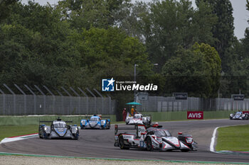 2024-07-07 - 10 CULLEN Ryan (gbr), RICHELMI Stéphane (mco), DRUGOVICH Felipe (bra), Vector Sport, Oreca 07 - Gibson, actionduring the 4 Hours of Imola 2024, 3rd round of the 2024 European Le Mans Series on the Autodromo Internazionale Enzo e Dino Ferrari from July 5 to 7, 2024 in Imola, Italy - AUTO - ELMS - 4 HOURS OF IMOLA 2024 - ENDURANCE - MOTORS