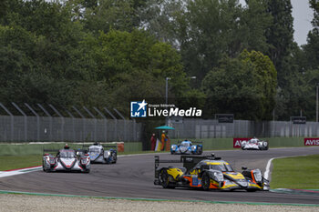 2024-07-07 - 65 MALDONADO Manuel (gbr), MILESI Charles (fra), LECLERC Arthur (mco), Panis Racing, Oreca 07 - Gibson, action65 MALDONADO Manuel (gbr), MILESI Charles (fra), LECLERC Arthur (mco), Panis Racing, Oreca 07 - Gibson, action during the 4 Hours of Imola 2024, 3rd round of the 2024 European Le Mans Series on the Autodromo Internazionale Enzo e Dino Ferrari from July 5 to 7, 2024 in Imola, Italy - AUTO - ELMS - 4 HOURS OF IMOLA 2024 - ENDURANCE - MOTORS