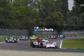 2024-07-07 - 14 EDGAR Jonny (gbr), DELETRAZ Louis (swi), KUBICA Robert (pol), AO by TF, Oreca 07 - Gibson, action during the 4 Hours of Imola 2024, 3rd round of the 2024 European Le Mans Series on the Autodromo Internazionale Enzo e Dino Ferrari from July 5 to 7, 2024 in Imola, Italy - AUTO - ELMS - 4 HOURS OF IMOLA 2024 - ENDURANCE - MOTORS