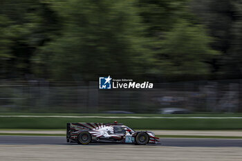 2024-07-07 - 83 PERRODO François (fra), VAXIVIERE Matthieu (fra), ROVERA Alessio (ita), Oreca 07 - Gibson, action during the 4 Hours of Imola 2024, 3rd round of the 2024 European Le Mans Series on the Autodromo Internazionale Enzo e Dino Ferrari from July 5 to 7, 2024 in Imola, Italy - AUTO - ELMS - 4 HOURS OF IMOLA 2024 - ENDURANCE - MOTORS