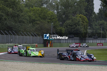 2024-07-07 - 23 GARG Bijou (usa), SCHERER Fabio (swi), DI RESTA Paul (gbr), United Autosports, Oreca 07 - Gibson, action during the 4 Hours of Imola 2024, 3rd round of the 2024 European Le Mans Series on the Autodromo Internazionale Enzo e Dino Ferrari from July 5 to 7, 2024 in Imola, Italy - AUTO - ELMS - 4 HOURS OF IMOLA 2024 - ENDURANCE - MOTORS