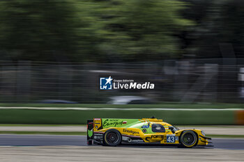 2024-07-07 - 43 ALVAREZ Sebastian (mex), LOMKO Vladislav (fra), DILLMANN Tom (fra), Inter Europol Competition, Oreca 07 - Gibson, action during the 4 Hours of Imola 2024, 3rd round of the 2024 European Le Mans Series on the Autodromo Internazionale Enzo e Dino Ferrari from July 5 to 7, 2024 in Imola, Italy - AUTO - ELMS - 4 HOURS OF IMOLA 2024 - ENDURANCE - MOTORS