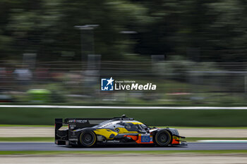 2024-07-07 - 65 MALDONADO Manuel (gbr), MILESI Charles (fra), LECLERC Arthur (mco), Panis Racing, Oreca 07 - Gibson, action during the 4 Hours of Imola 2024, 3rd round of the 2024 European Le Mans Series on the Autodromo Internazionale Enzo e Dino Ferrari from July 5 to 7, 2024 in Imola, Italy - AUTO - ELMS - 4 HOURS OF IMOLA 2024 - ENDURANCE - MOTORS