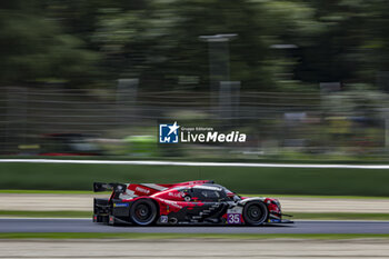 2024-07-07 - 35 LANCHERE Paul (fra), LAHAYE Jean-Baptiste (fra), LAHAYE Matthieu (fra), Ultimate, Ligier JS P320 - Nissan, action during the 4 Hours of Imola 2024, 3rd round of the 2024 European Le Mans Series on the Autodromo Internazionale Enzo e Dino Ferrari from July 5 to 7, 2024 in Imola, Italy - AUTO - ELMS - 4 HOURS OF IMOLA 2024 - ENDURANCE - MOTORS