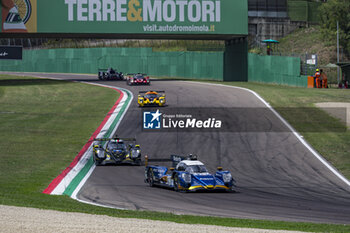 2024-07-07 - 28 TBA, DE GERUS Reshad (fra), VAN UITERT Job (nld), IDEC Sport, Oreca 07 - Gibson, action during the 4 Hours of Imola 2024, 3rd round of the 2024 European Le Mans Series on the Autodromo Internazionale Enzo e Dino Ferrari from July 5 to 7, 2024 in Imola, Italy - AUTO - ELMS - 4 HOURS OF IMOLA 2024 - ENDURANCE - MOTORS