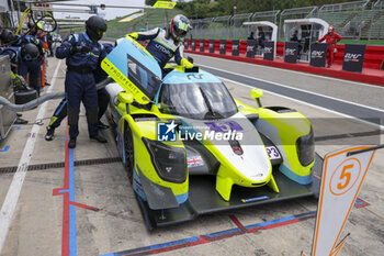 2024-07-07 - 05 DAYSON James (can), ALI Daniel (can), VOISIN Bailey (gbr), RLR M Sport, Ligier JS P320 - Nissan, action during the 4 Hours of Imola 2024, 3rd round of the 2024 European Le Mans Series on the Autodromo Internazionale Enzo e Dino Ferrari from July 5 to 7, 2024 in Imola, Italy - AUTO - ELMS - 4 HOURS OF IMOLA 2024 - ENDURANCE - MOTORS