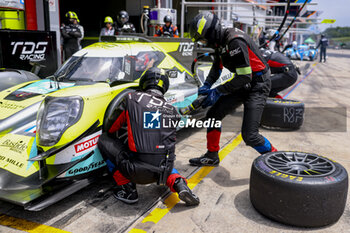 2024-07-07 - 29 SALES Rodrigo (usa), BECHE Mathias (fra), SAUCY Grégoire (swi), Richard Mille by TDS, Oreca 07 - Gibson, action during the 4 Hours of Imola 2024, 3rd round of the 2024 European Le Mans Series on the Autodromo Internazionale Enzo e Dino Ferrari from July 5 to 7, 2024 in Imola, Italy - AUTO - ELMS - 4 HOURS OF IMOLA 2024 - ENDURANCE - MOTORS