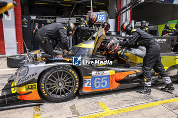 2024-07-07 - 65 MALDONADO Manuel (gbr), MILESI Charles (fra), LECLERC Arthur (mco), Panis Racing, Oreca 07 - Gibson, action during the 4 Hours of Imola 2024, 3rd round of the 2024 European Le Mans Series on the Autodromo Internazionale Enzo e Dino Ferrari from July 5 to 7, 2024 in Imola, Italy - AUTO - ELMS - 4 HOURS OF IMOLA 2024 - ENDURANCE - MOTORS