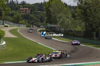 2024-07-07 - 10 CULLEN Ryan (gbr), RICHELMI Stéphane (mco), DRUGOVICH Felipe (bra), Vector Sport, Oreca 07 - Gibson, action during the 4 Hours of Imola 2024, 3rd round of the 2024 European Le Mans Series on the Autodromo Internazionale Enzo e Dino Ferrari from July 5 to 7, 2024 in Imola, Italy - AUTO - ELMS - 4 HOURS OF IMOLA 2024 - ENDURANCE - MOTORS