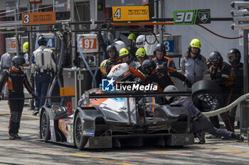 2024-07-07 - 04 MATTSCHULL Alexander (ger), GARCIA Belén (spa), BRICHACEK Wyatt (usa), DKR Engineering, Duquesne M30 - D08 - Nissan, action during the 4 Hours of Imola 2024, 3rd round of the 2024 European Le Mans Series on the Autodromo Internazionale Enzo e Dino Ferrari from July 5 to 7, 2024 in Imola, Italy - AUTO - ELMS - 4 HOURS OF IMOLA 2024 - ENDURANCE - MOTORS