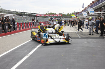 2024-07-07 - 65 MALDONADO Manuel (gbr), MILESI Charles (fra), LECLERC Arthur (mco), Panis Racing, Oreca 07 - Gibson, action during the 4 Hours of Imola 2024, 3rd round of the 2024 European Le Mans Series on the Autodromo Internazionale Enzo e Dino Ferrari from July 5 to 7, 2024 in Imola, Italy - AUTO - ELMS - 4 HOURS OF IMOLA 2024 - ENDURANCE - MOTORS