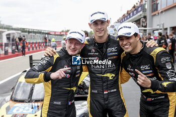 2024-07-07 - 25 KAISER Matthias (swi), CALDWELL Olli (gbr), LYNN Alexander (gbr), Algarve Pro Racing, Oreca 07 - Gibson, portrait during the 4 Hours of Imola 2024, 3rd round of the 2024 European Le Mans Series on the Autodromo Internazionale Enzo e Dino Ferrari from July 5 to 7, 2024 in Imola, Italy - AUTO - ELMS - 4 HOURS OF IMOLA 2024 - ENDURANCE - MOTORS