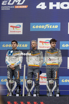 2024-07-07 - 08 GERBI Julien (dza), PINHEIRO Bernardo (prt), HENRION Gillian (fra), Team Virage, Ligier JS P320 - Nissan, portrait during the 4 Hours of Imola 2024, 3rd round of the 2024 European Le Mans Series on the Autodromo Internazionale Enzo e Dino Ferrari from July 5 to 7, 2024 in Imola, Italy - AUTO - ELMS - 4 HOURS OF IMOLA 2024 - ENDURANCE - MOTORS