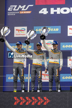 2024-07-07 - 08 GERBI Julien (dza), PINHEIRO Bernardo (prt), HENRION Gillian (fra), Team Virage, Ligier JS P320 - Nissan, portrait during the 4 Hours of Imola 2024, 3rd round of the 2024 European Le Mans Series on the Autodromo Internazionale Enzo e Dino Ferrari from July 5 to 7, 2024 in Imola, Italy - AUTO - ELMS - 4 HOURS OF IMOLA 2024 - ENDURANCE - MOTORS