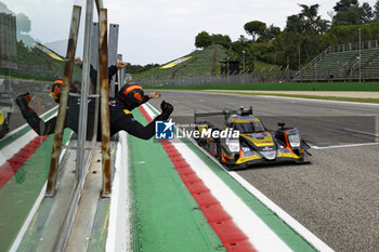 2024-07-07 - 65 MALDONADO Manuel (gbr), MILESI Charles (fra), LECLERC Arthur (mco), Panis Racing, Oreca 07 - Gibson, action during the 4 Hours of Imola 2024, 3rd round of the 2024 European Le Mans Series on the Autodromo Internazionale Enzo e Dino Ferrari from July 5 to 7, 2024 in Imola, Italy - AUTO - ELMS - 4 HOURS OF IMOLA 2024 - ENDURANCE - MOTORS