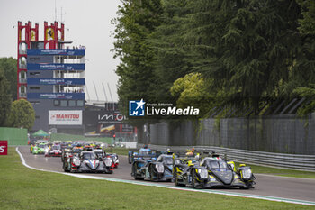 2024-07-07 - 09 RIED Jonas (ger), CAPIETTO Macéo (fra), CAIROLI Matteo (ita), Iron Lynx - Proton, Oreca 07 - Gibson, action during the 4 Hours of Imola 2024, 3rd round of the 2024 European Le Mans Series on the Autodromo Internazionale Enzo e Dino Ferrari from July 5 to 7, 2024 in Imola, Italy - AUTO - ELMS - 4 HOURS OF IMOLA 2024 - ENDURANCE - MOTORS