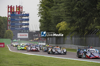 2024-07-07 - 03 LATORRE CANON Andres (aus), BOLUKBASI Cem (tur), HORR Laurents (ger), DKR Engineering, Oreca 07 - Gibson, action during the 4 Hours of Imola 2024, 3rd round of the 2024 European Le Mans Series on the Autodromo Internazionale Enzo e Dino Ferrari from July 5 to 7, 2024 in Imola, Italy - AUTO - ELMS - 4 HOURS OF IMOLA 2024 - ENDURANCE - MOTORS