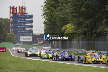 2024-07-07 - 08 GERBI Julien (dza), PINHEIRO Bernardo (prt), HENRION Gillian (fra), Team Virage, Ligier JS P320 - Nissan, action during the 4 Hours of Imola 2024, 3rd round of the 2024 European Le Mans Series on the Autodromo Internazionale Enzo e Dino Ferrari from July 5 to 7, 2024 in Imola, Italy - AUTO - ELMS - 4 HOURS OF IMOLA 2024 - ENDURANCE - MOTORS